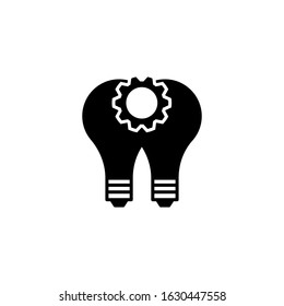 Innovation research concept vector illustration symbol