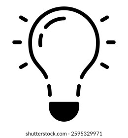 Innovation simple icon vector illustration for ui ux needs