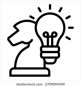 Icono de estrategia de innovación para el diseño