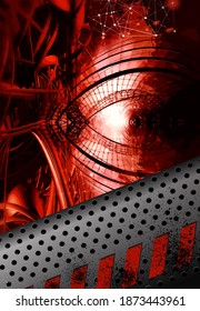Innovation technology background Hi-tech communication concept, vector illustration