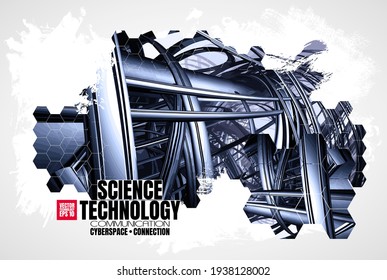 Innovationstechnologie - Hightech-Kommunikationskonzept