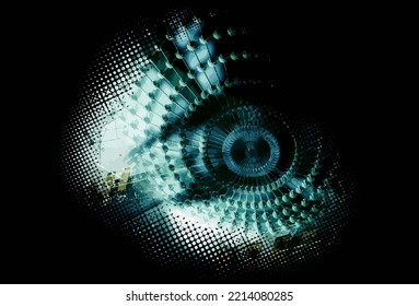 Antecedentes de la tecnología de la innovación Concepto de comunicación de alta tecnología, ilustración vectorial