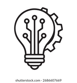Innovation and Technology Concept Icon