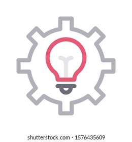 innovation vector color line  icon 