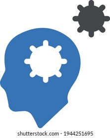 innovation vector glyph colour icon