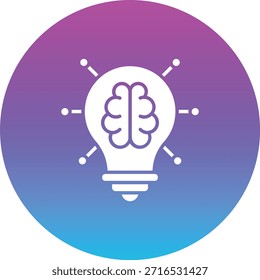 Icono de Vector de innovación. Se puede utilizar para aplicaciones de impresión, móviles y de Web.