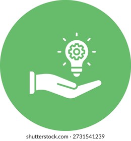 Icono de Vector de innovación. Se puede utilizar para aplicaciones de impresión, móviles y de Web.