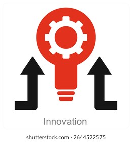 Design des Innovationsvektorsymbols