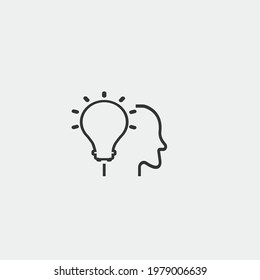 Innovation vector icon illustration sign