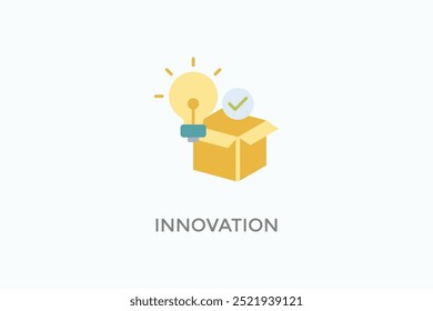 Innovation Vector Icon Or Logo Illustration