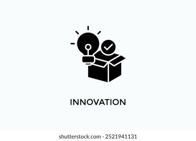 Innovation Vector Icon Or Logo Illustration