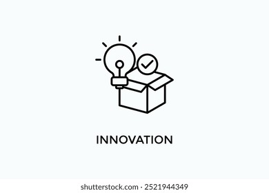 Innovation Vector Icon Or Logo Illustration