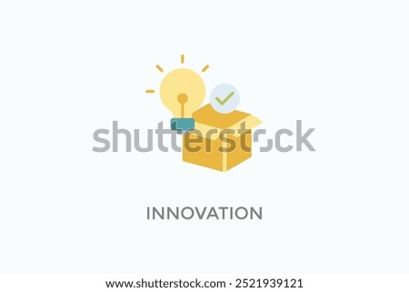 Innovation Vector Icon Or Logo Illustration