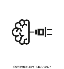 innovation vector icon on white background