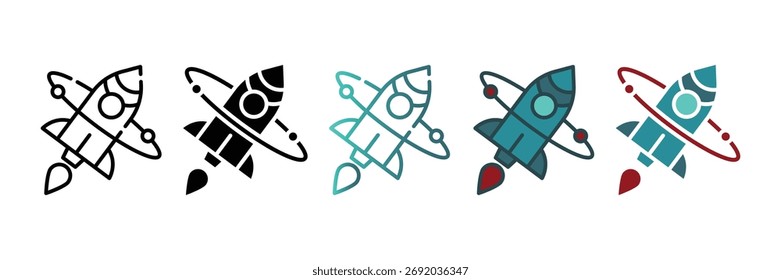 innovation web icon in multiple style collection