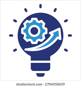 Innovation Wheel Icon Element For Design