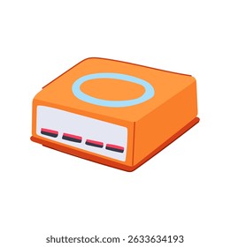 inovação sem fio laptop charger cartoon. eficiência de conveniência, dispositivo portátil, compatibilidade qi inovação sem fio laptop charger sinal.