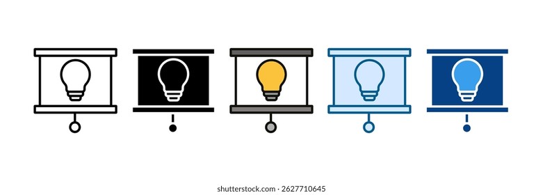 Innovation Workshop Icon Set Multiple Style Collection