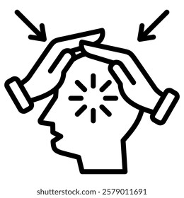 Innovations in Medicine Outline Icon Element For Design