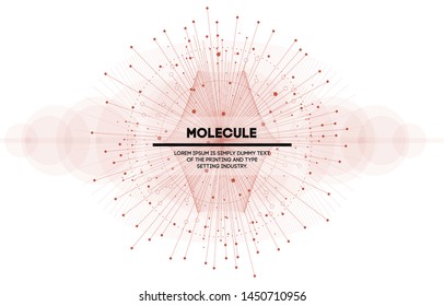 Innovations molecular systems intuitive thinking and development technologies in automatics cyborg systems and chemical industry. Future technologies geometry style.