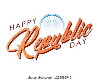 Innovative abstract, banner, poster or header for Republic Day of INDIA or 26th of January with nice and creative design illustration, Republic Day of INDIA.