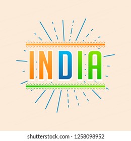 Innovative abstract, banner, poster or header for Republic Day of INDIA or 26th of January with nice and creative design illustration, Republic Day of INDIA.