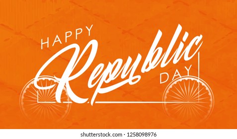 Innovative abstract, banner, poster or header for Republic Day of INDIA or 26th of January with nice and creative design illustration, Republic Day of INDIA.