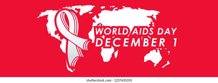 Innovative abstract, banner or poster for World AIDS Day with nice and creative design illustration, 1st of December, World AIDS Day.