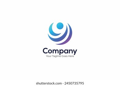 Logotipo Abstractas innovador para una empresa de negocios de Tecnología moderna