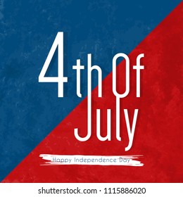 innovative abstract or poster for 4th of July, Independence Day of USA, with nice and creative design illustration.