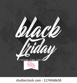 Innovative abstract or poster or banner for Black Friday Sale or Offer with nice and creative design illustration, Black Friday Sale.