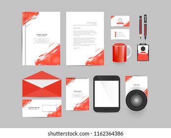 Innovative abstract or poster for Corporate Office Identities with nice and creative design illustration in a background.