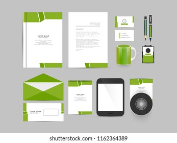 Innovative abstract or poster for Corporate Office Identities with nice and creative design illustration in a background.