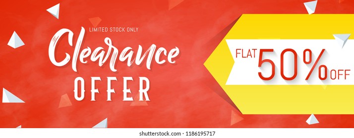 Innovative abstract or poster for Cyber Monday Sale with nice and creative design illustration, Clearance Sale upto 50% Off.
