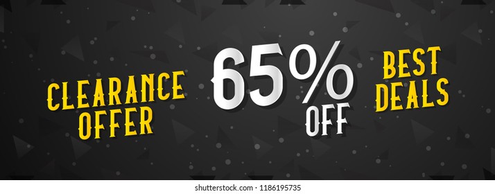 Innovative abstract or poster for Cyber Monday Sale with nice and creative design illustration, Clearance Offer.