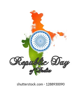 Innovative Abstract Poster Happy Republic Day Stock Vector (Royalty ...