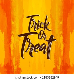 Innovative abstract or poster for Haunted Halloween or Trick or Treat with nice and creative design illustration.