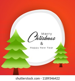 innovative abstract or poster for Merry Christmas, 25th of December, with nice and creative design illustration, Wish You a Merry Christmas.
