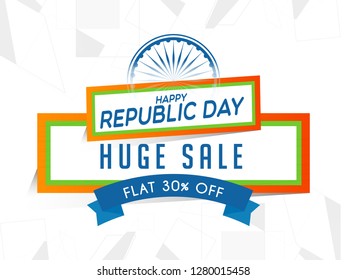 Innovative abstract or poster for Republic Day of INDIA or 26th of January with nice and creative design illustration. Sale Banner, Poster