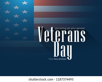 Thank You Veterans Honoring All Who Stock Vector (Royalty Free ...