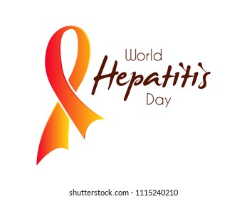 Innovative abstract or poster for World Hepatitis Day, International Hepatitis Day, with creative design illustration.