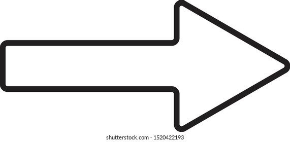 innovative arrow for web design