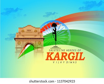 innovative and beautiful abstract, banner or poster for Kargil Vijay Diwas and creative design illustration with brush stock innovative and beautiful abstract, banner or poster for Kargil Vijay Diwas and creative design illustration with brush stock