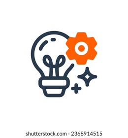 Innovative Business Innovation vector icon illustration