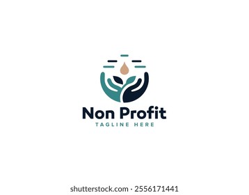 Innovative Charity Logo Vector Design, Nonprofit Logo Collection for Community Care