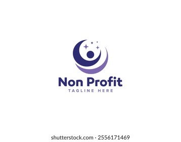 Innovative Charity Logo Vector Design, Nonprofit Logo Collection for Community Care