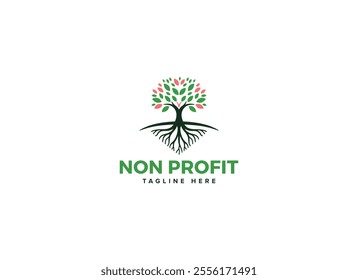 Innovative Charity Logo Vector Design, Nonprofit Logo Collection for Community Care