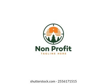 Innovative Charity Logo Vector Design, Nonprofit Logo Collection for Community Care