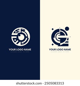 Innovative Circular Logo Design Sleek and Modern Geometric Branding , Stylish Circular Logos Minimalist and Professional rending Solutions" "Contemporary Circular Logos | Elegant and Versatile Gerome.