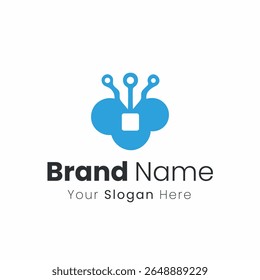 Innovative Cloud Technology Logo Design Concept for Modern Businesses Seeking Digital Transformation